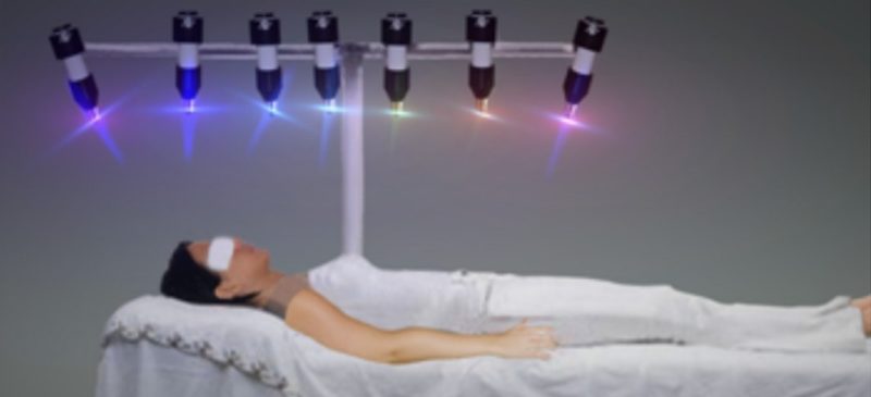 Crystal Bed Chakra Healing Light Therapy in New Hampshire